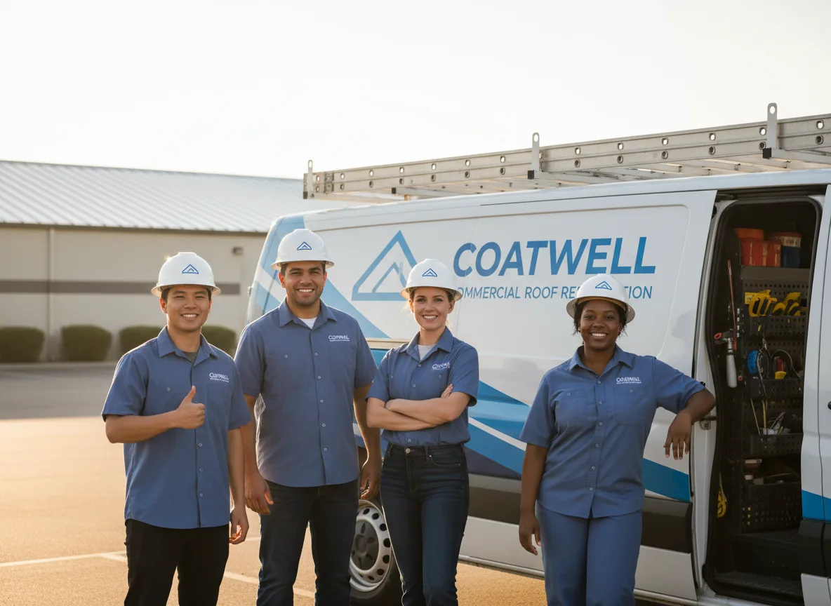 Commercial roof coating company in Duck Hill, MS